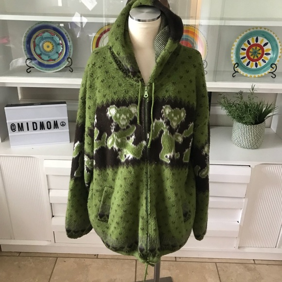 Vintage Grateful Dead Alpaca Jacket 